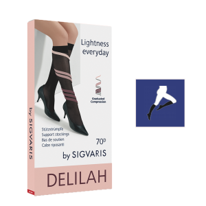 Podkolanówki Delilah 70 DEN  przeciwżylakowe profilaktyczne SIGVARIS